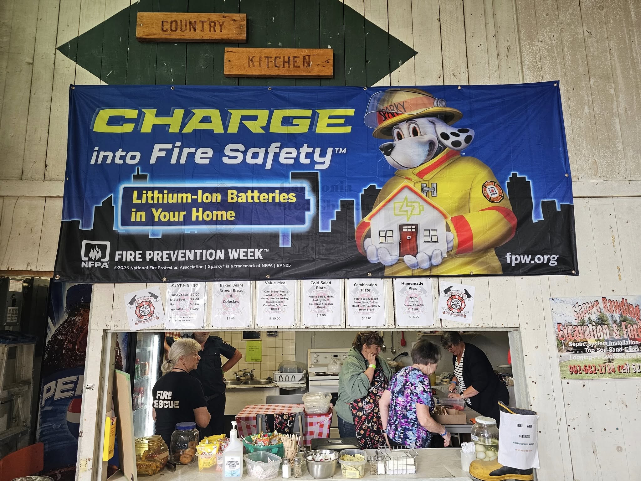 NQFA Canteen at the Queens County Fair