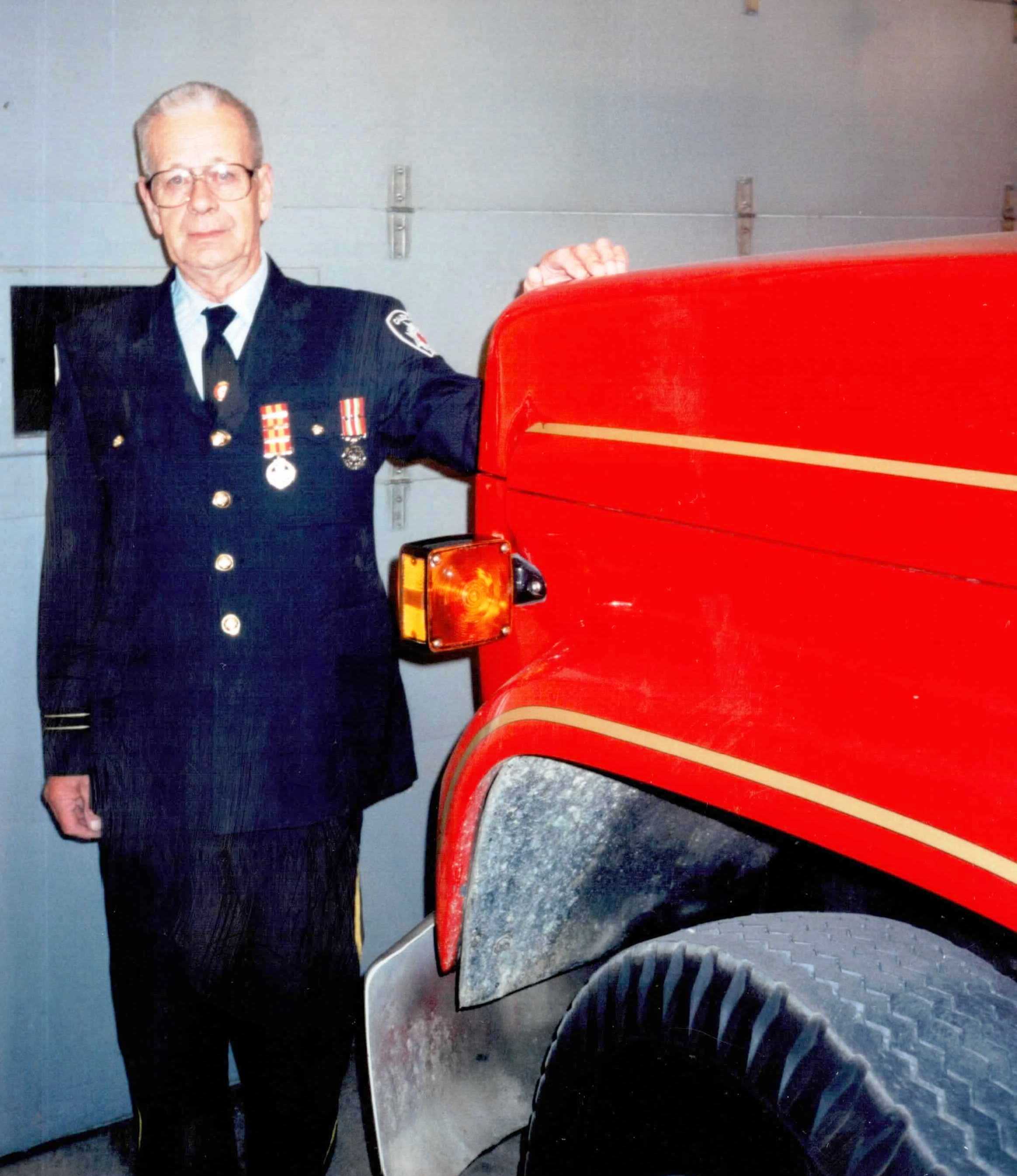 Donald Delong, retired to inactive list in 2008 with 65 years service